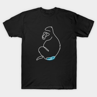 Blue Butt Baboon T-Shirt